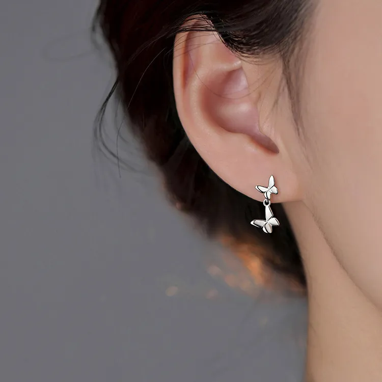 DAWO 999 Fine Silver Earrings Women's-4