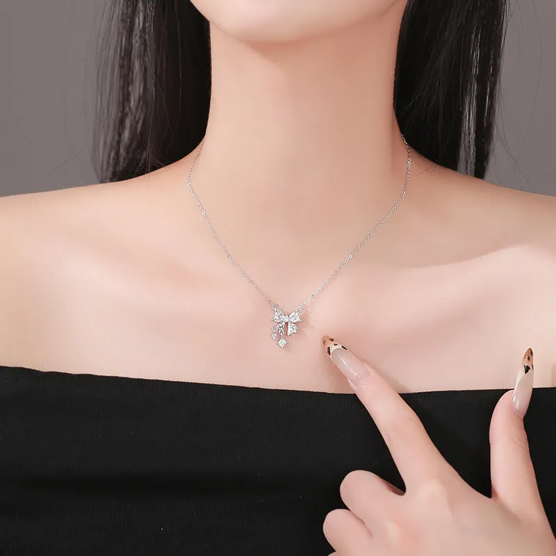 DAWO 999 Fine Silver Necklaces Women's-1