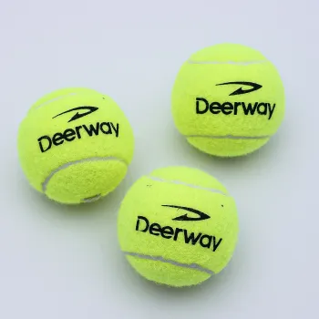 DEERWAY Tennis Balls Synthetic Wool Training Ball Indoor Yellow Green