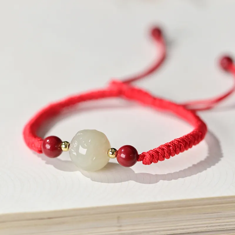 KUNYUYAO Bracelets White Jade Unisex-2