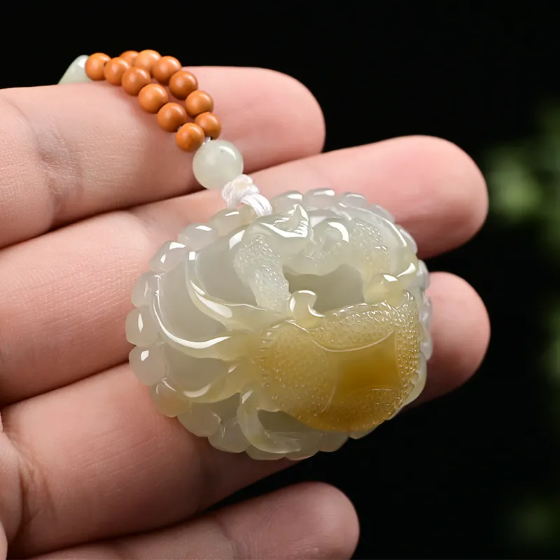 KUNYUYAO Pendants Sugar Jade Unisex-10