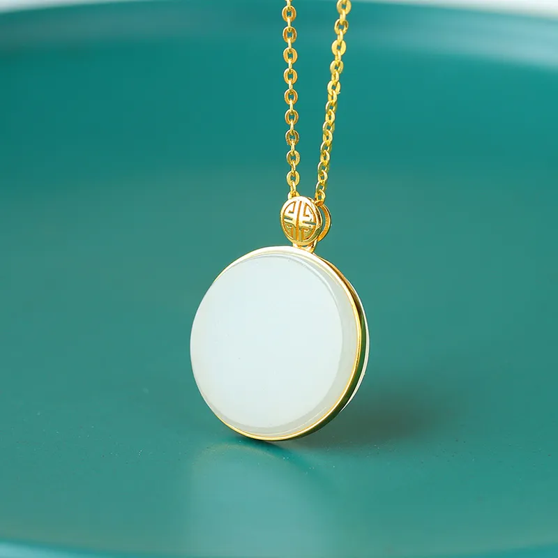 KUNYUYAO Pendants White Jade Unisex-4