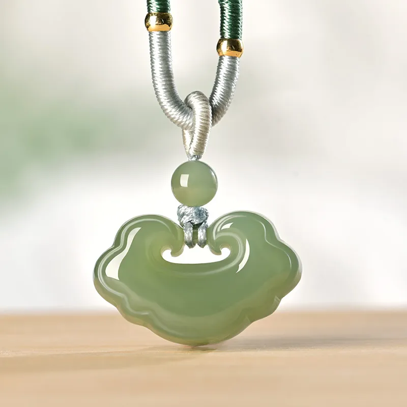 KUNYUYAO Hetian Jade Pendants White Jade Unisex-53