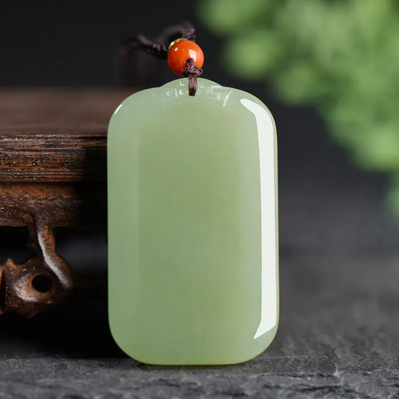 KUNYUYAO Pendants White Jade/Pale Greenish White Jade Unisex-10