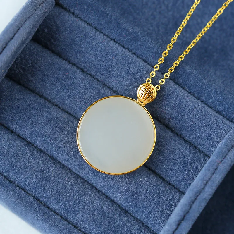 KUNYUYAO Pendants White Jade Unisex-2