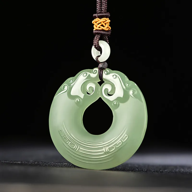 KUNYUYAO Pendants Pale Greenish White Jade Unisex-9