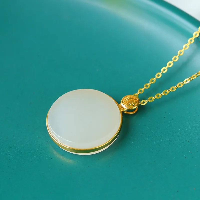 KUNYUYAO Pendants White Jade Unisex-6