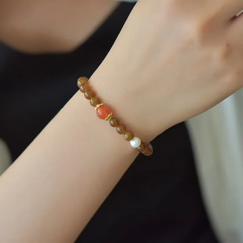 KUNYUYAO Hetian Jade Bracelets White Jade Unisex-19