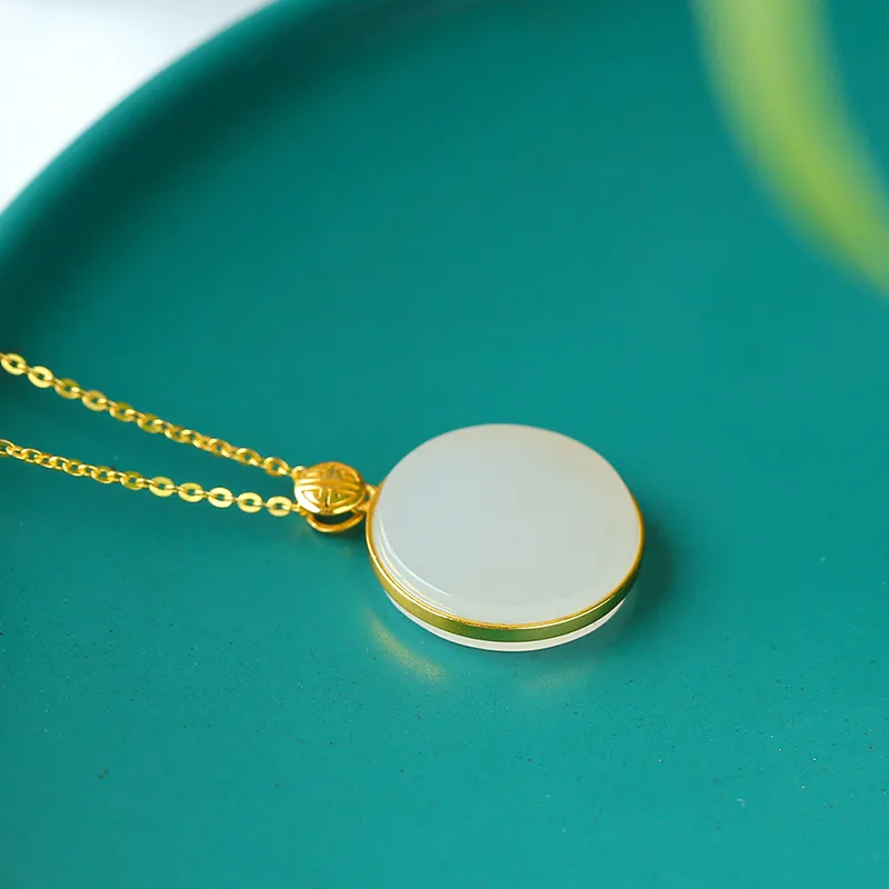 KUNYUYAO Pendants White Jade Unisex-5