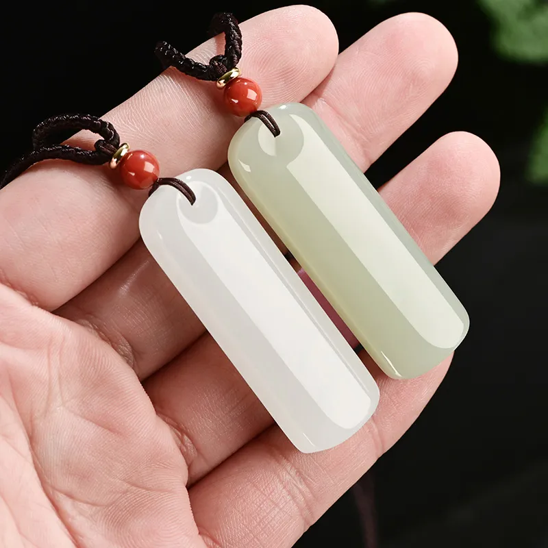 KUNYUYAO Pendants White Jade Unisex-4