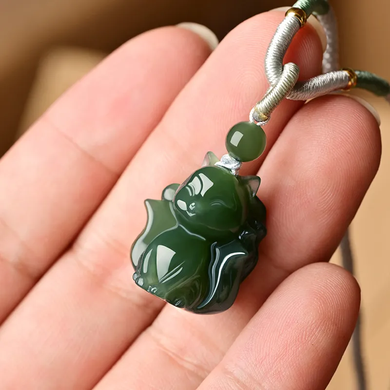 KUNYUYAO Pendants White Jade Unisex-13