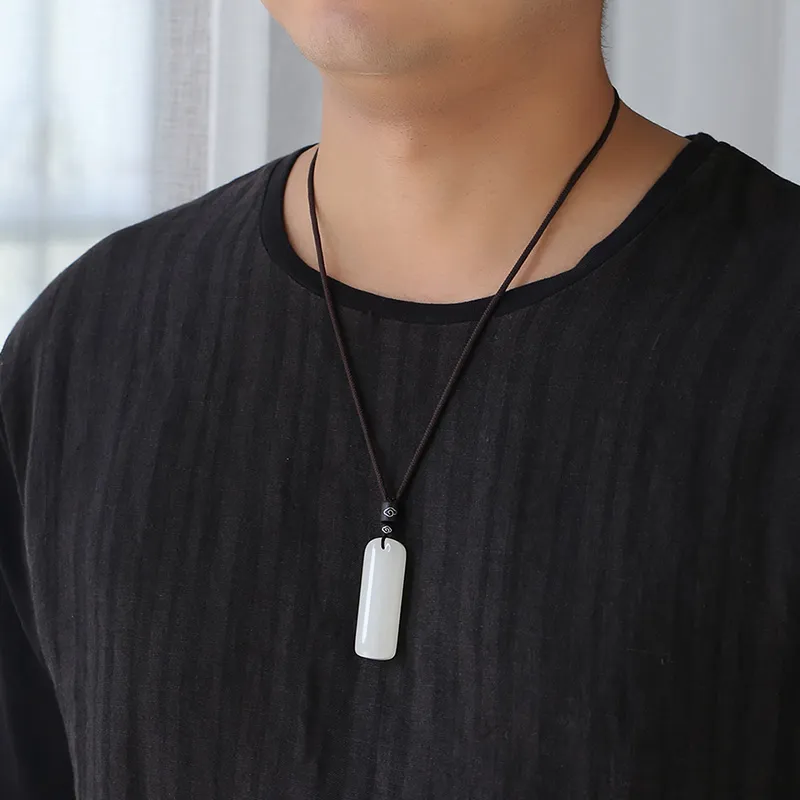 KUNYUYAO Pendants White Jade Unisex-23