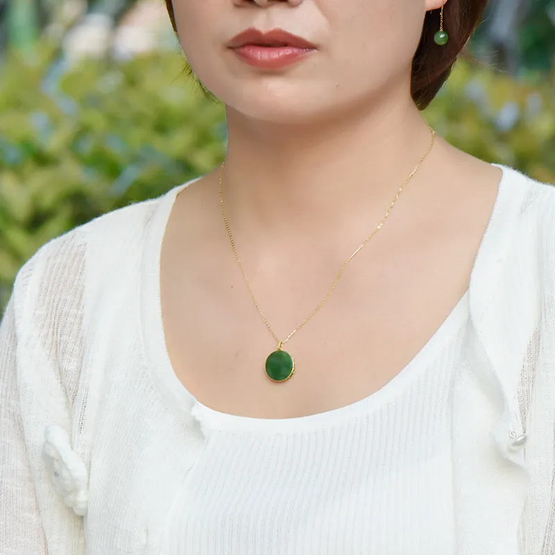 KUNYUYAO Pendants White Jade Unisex-12
