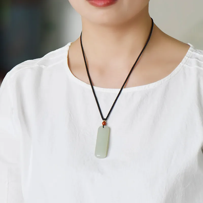KUNYUYAO Pendants White Jade Unisex-11