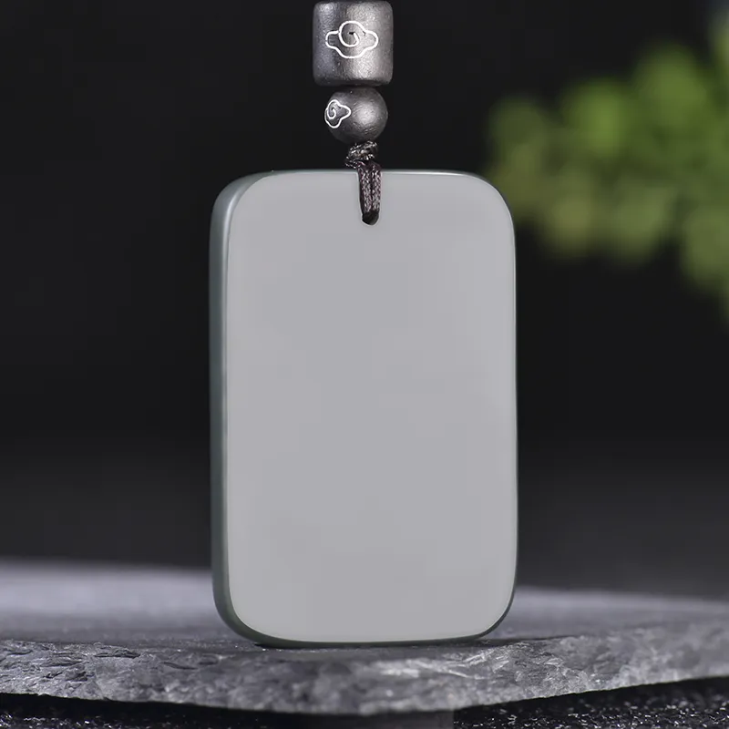 KUNYUYAO Pendants Green Jade Unisex-3