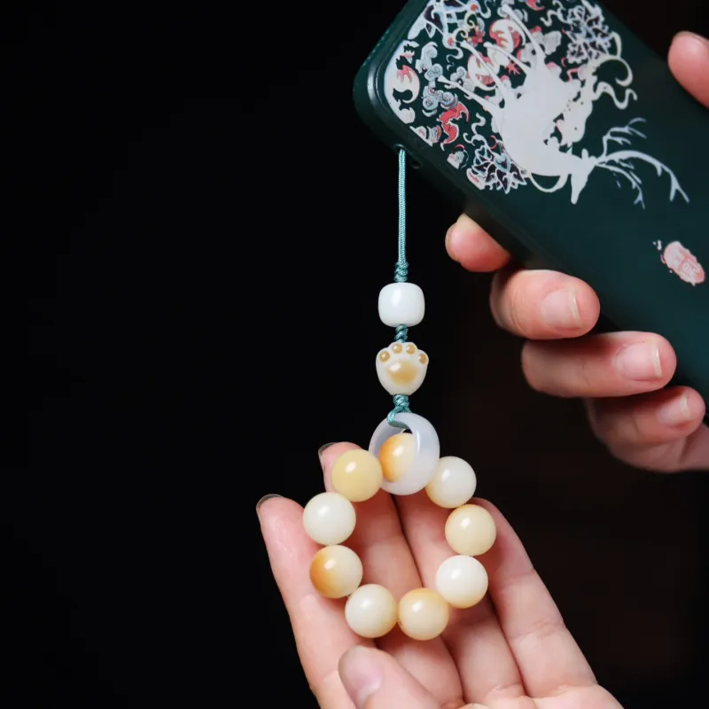 SHUZHUO Bodhi Root Cell Phone Pendants Unisex-5