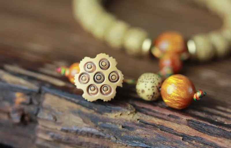 SHUZHUO Star Moon Bodhi Seeds Bracelets Unisex-5