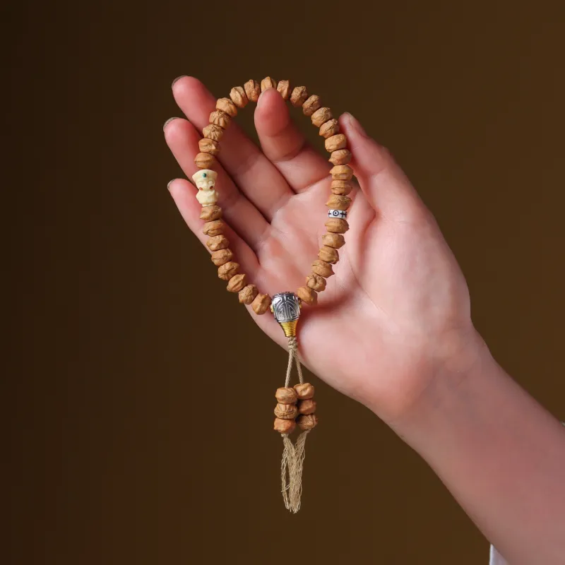 SHUZHUO Cacumen Platycladi Seeds Bracelets Unisex-2