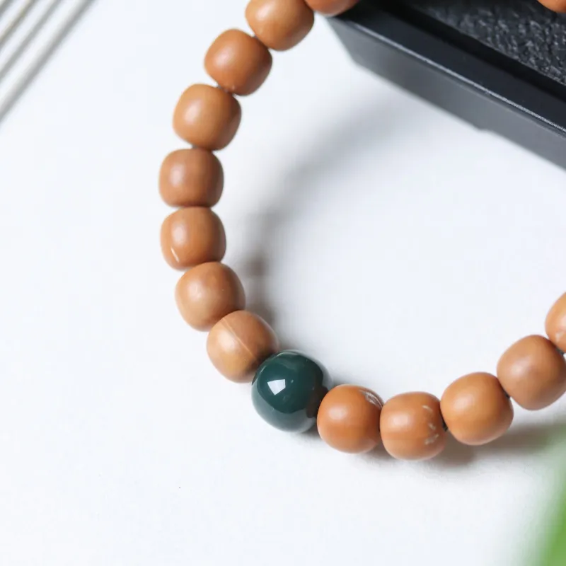SHUZHUO Monkey Head Walnut Bracelets Unisex-6