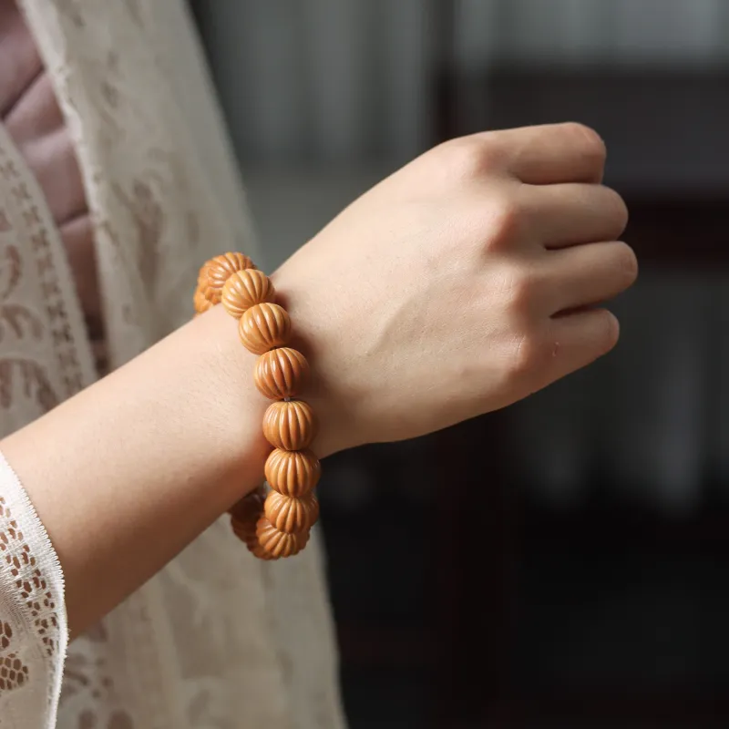 SHUZHUO Monkey Head Walnut Bracelets Unisex-1