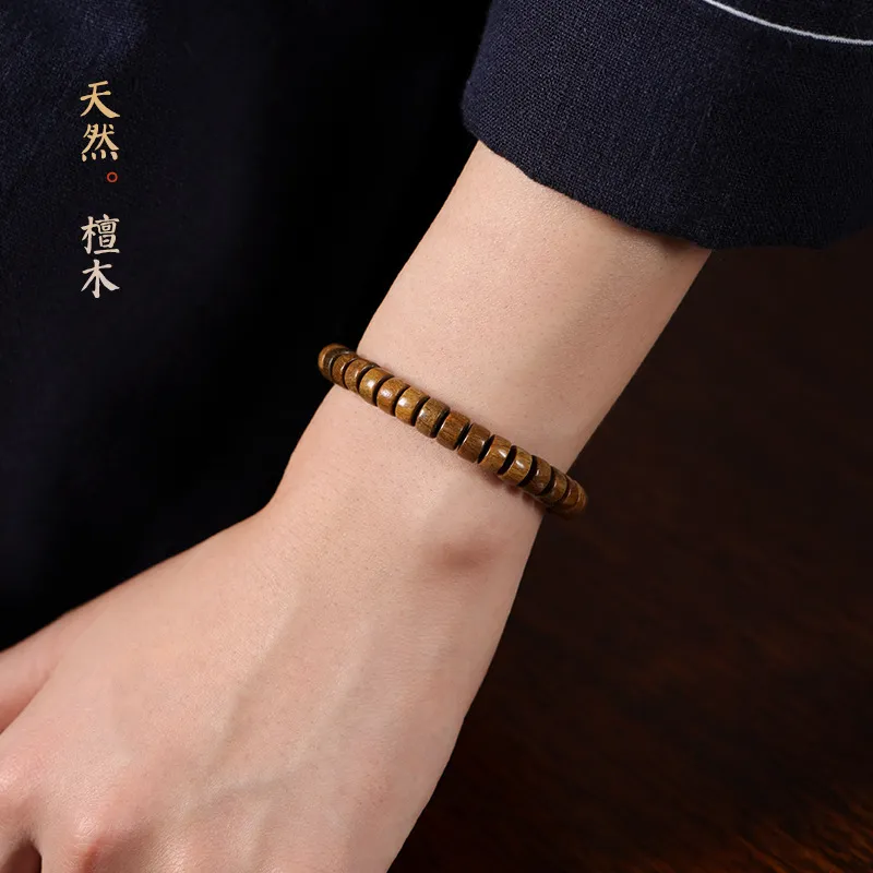 SHUZHUO Tribute Wood Wooden Bracelets Unisex-4