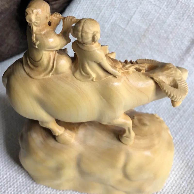 SHUZHUO Boxwood Ornaments Unisex-4