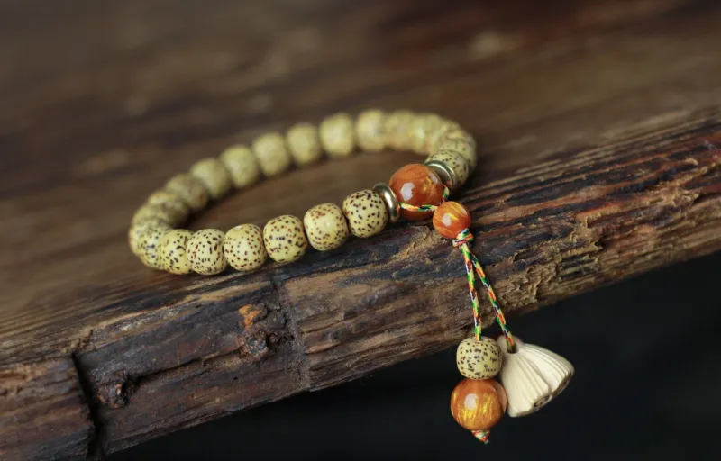SHUZHUO Star Moon Bodhi Seeds Bracelets Unisex-8