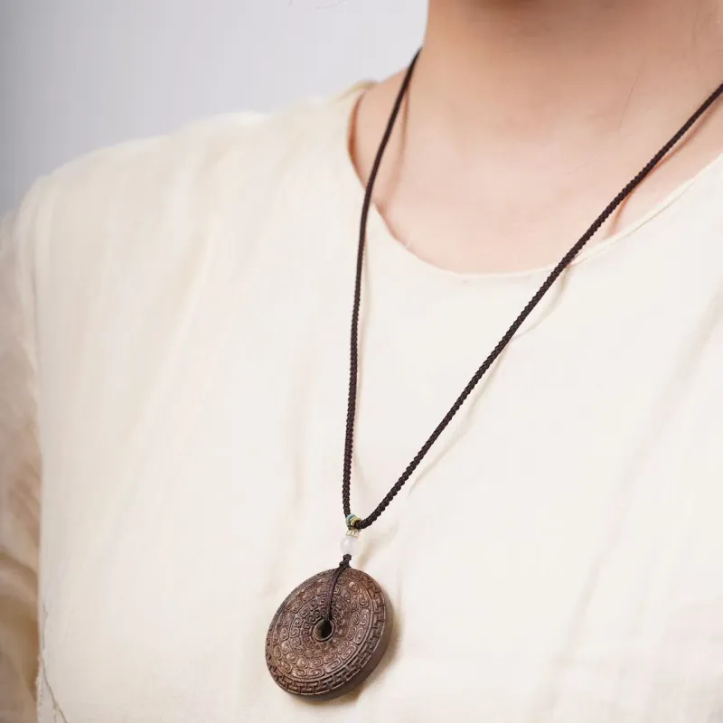 SHUZHUO Bogwood Necklaces Unisex-2