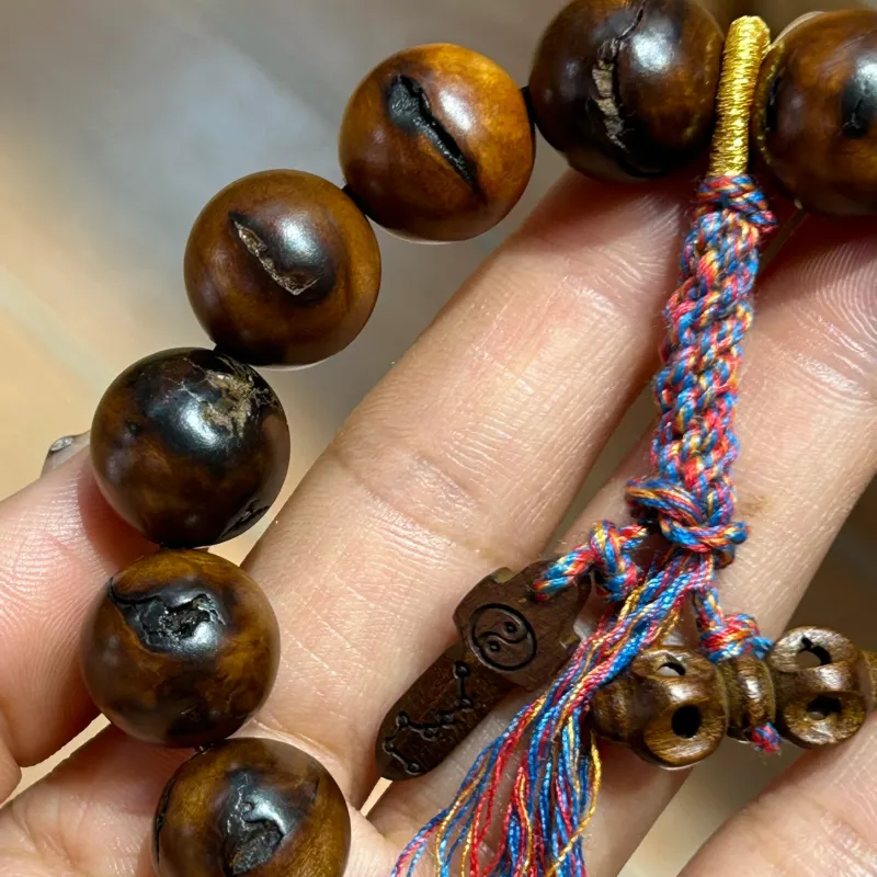 SHUZHUO Lightning Struck Wood Bracelets Unisex-10