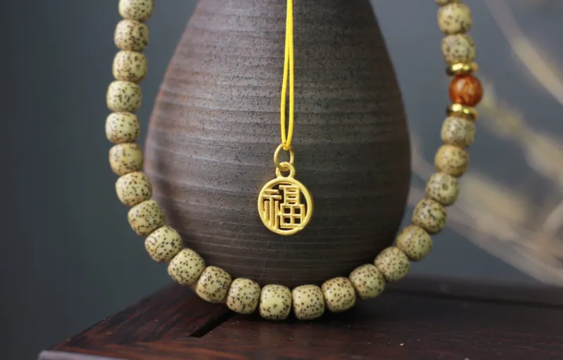 SHUZHUO Star Moon Bodhi Seeds Bracelets Unisex-6