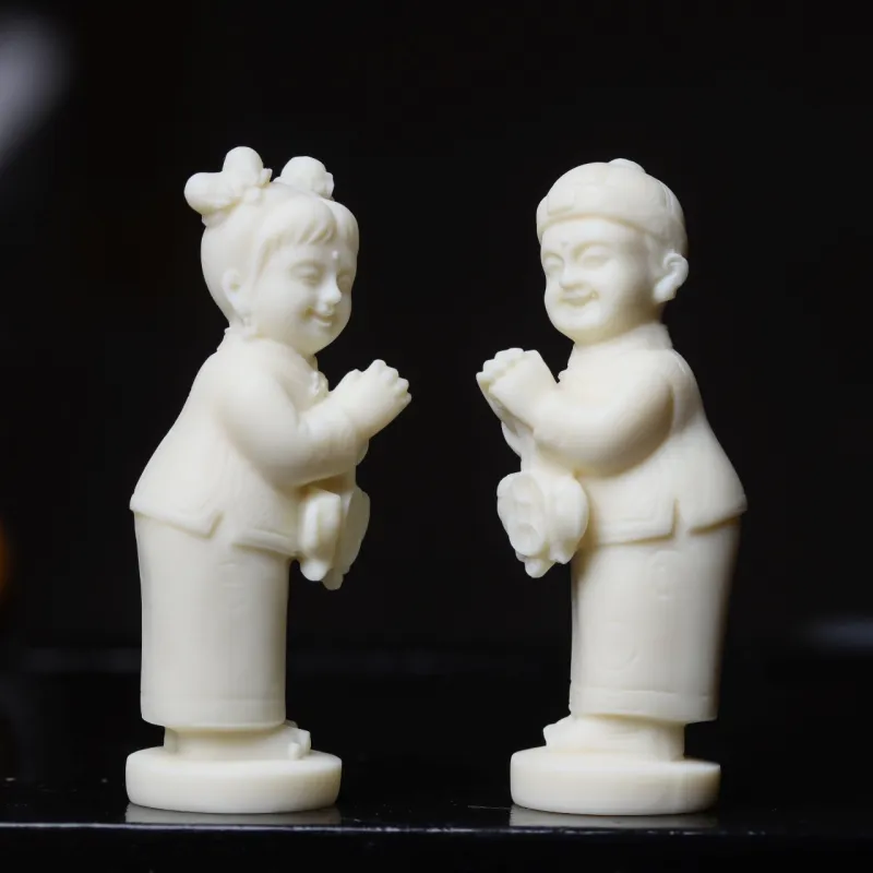 SHUZHUO Ivory Nut Ornaments Unisex-4