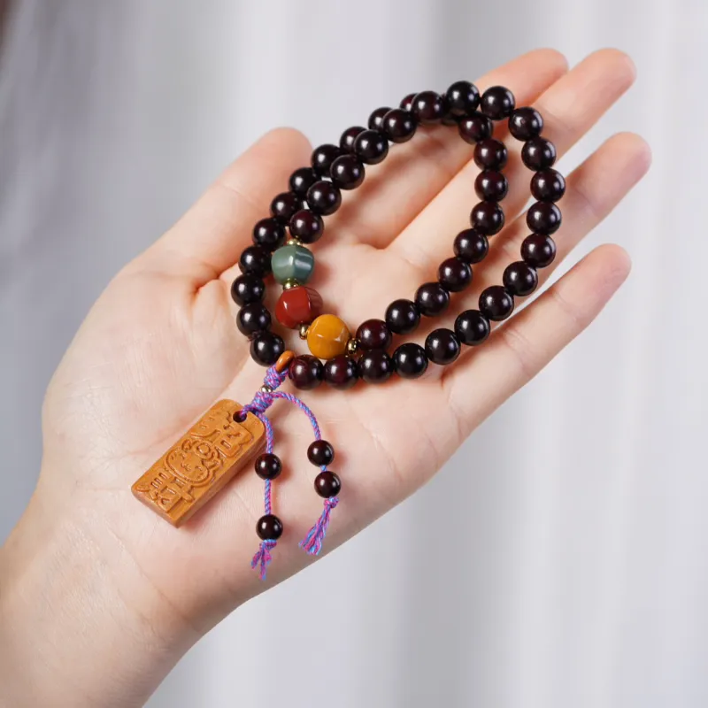 SHUZHUO Rosewood Bracelets Unisex-5
