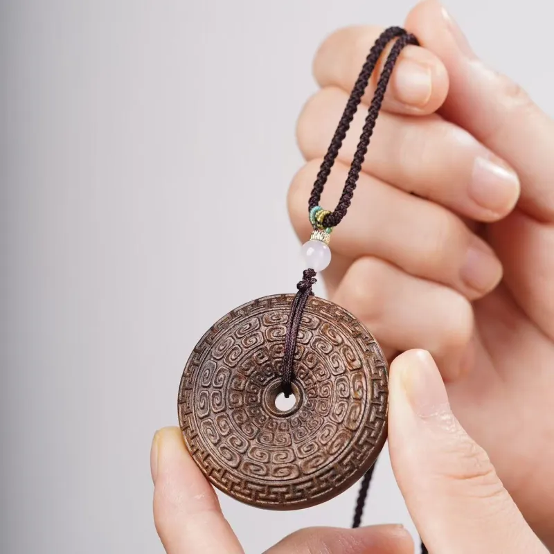 SHUZHUO Bogwood Necklaces Unisex-5