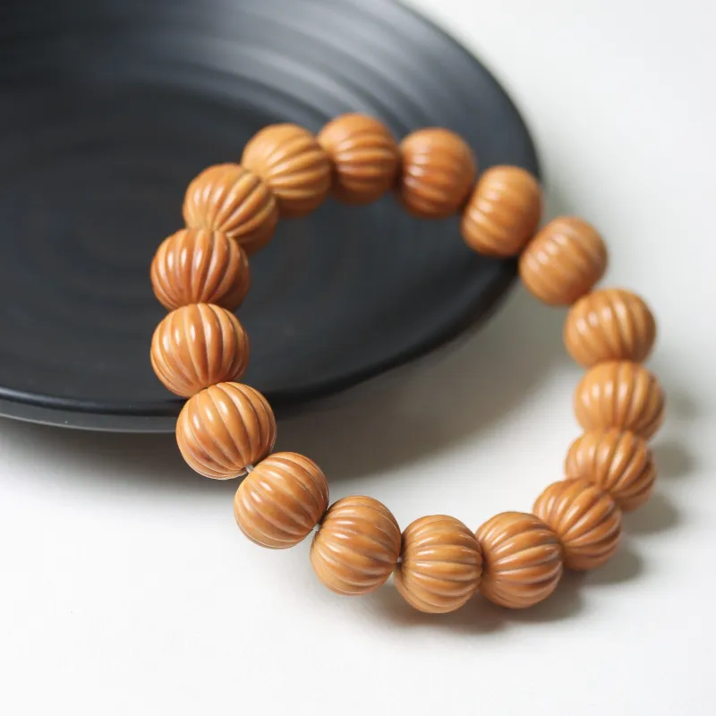 SHUZHUO Monkey Head Walnut Bracelets Unisex-3