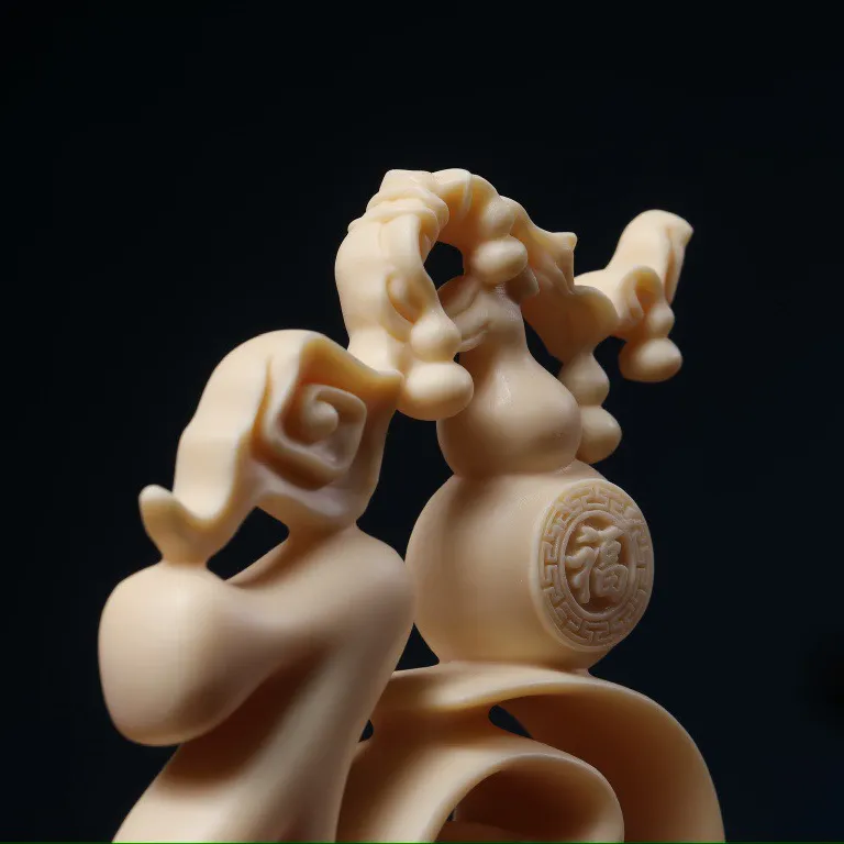 SHUZHUO Ivory Nut Ornaments Unisex-4