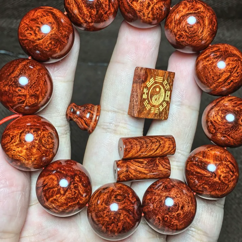 SHUZHUO Rosewood Bracelets Unisex-4