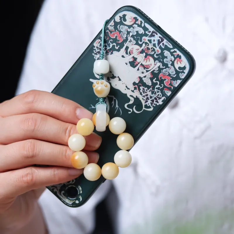 SHUZHUO Bodhi Root Cell Phone Pendants Unisex-3