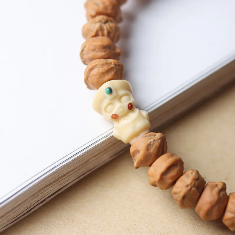 SHUZHUO Cacumen Platycladi Seeds Bracelets Unisex-1