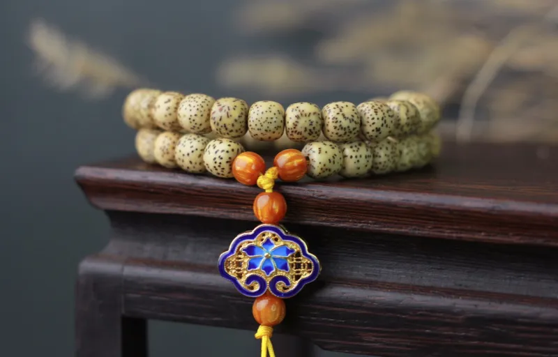 SHUZHUO Star Moon Bodhi Seeds Bracelets Unisex-9