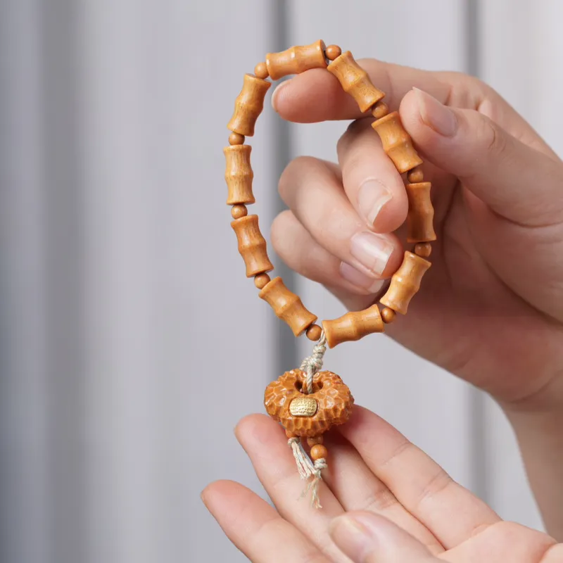 SHUZHUO Barbie Sandalwood Bracelets Unisex-2
