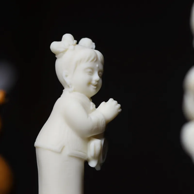 SHUZHUO Ivory Nut Ornaments Unisex-6