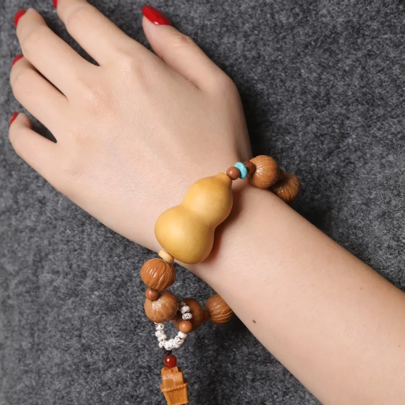 SHUZHUO Sandalwood Bracelets Unisex-1