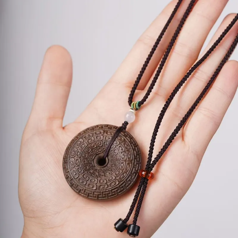 SHUZHUO Bogwood Necklaces Unisex-3
