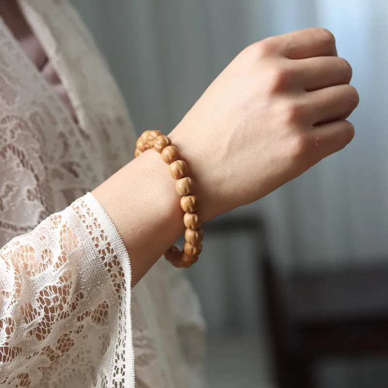 SHUZHUO Monkey Head Walnut Bracelets Unisex-1