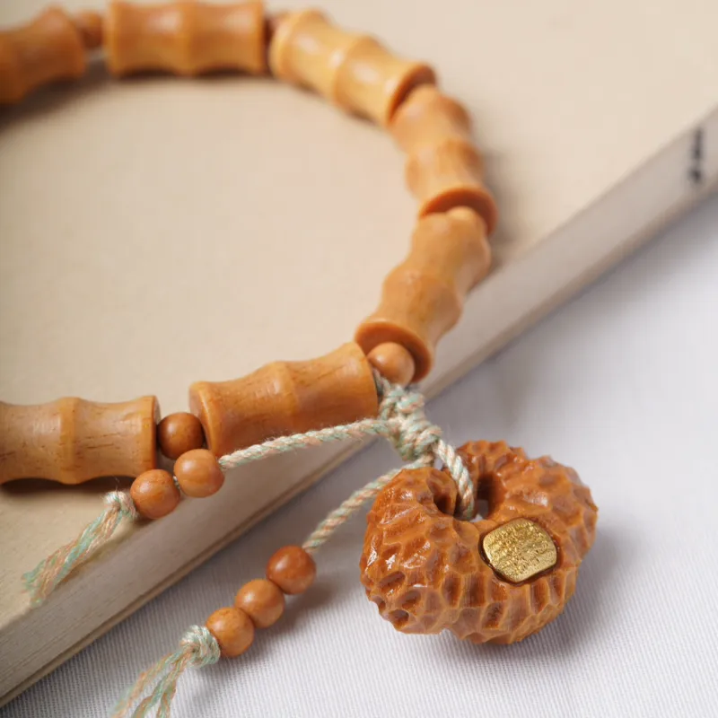 SHUZHUO Barbie Sandalwood Bracelets Unisex-1