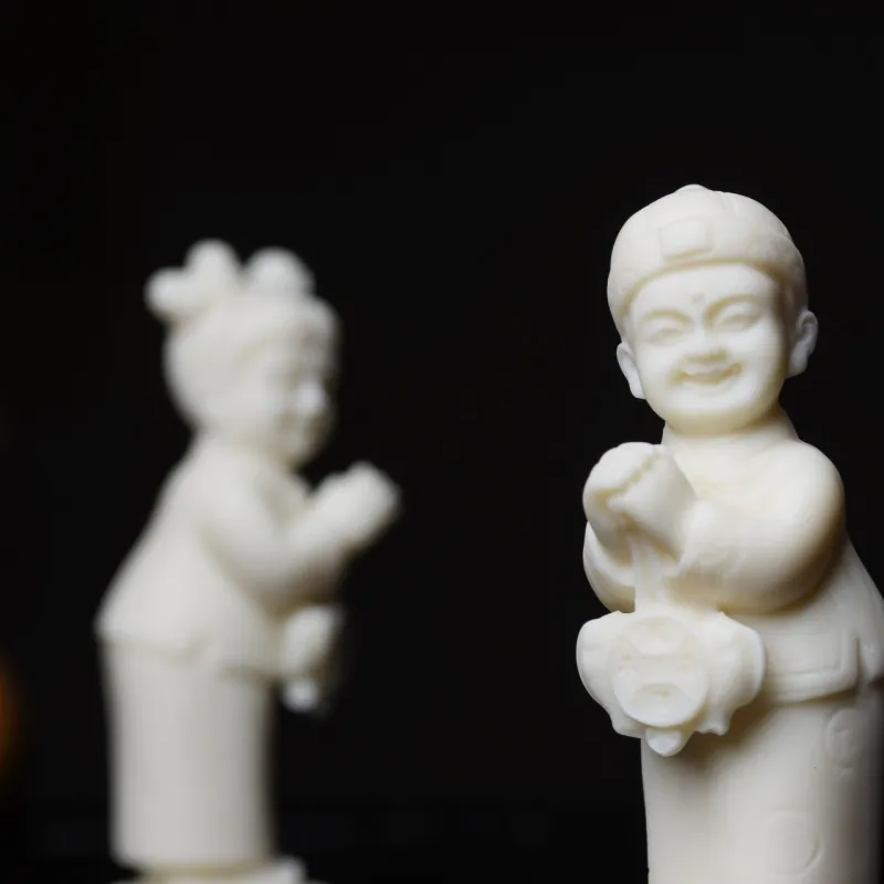 SHUZHUO Ivory Nut Ornaments Unisex-7