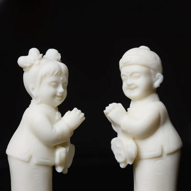 SHUZHUO Ivory Nut Ornaments Unisex-5