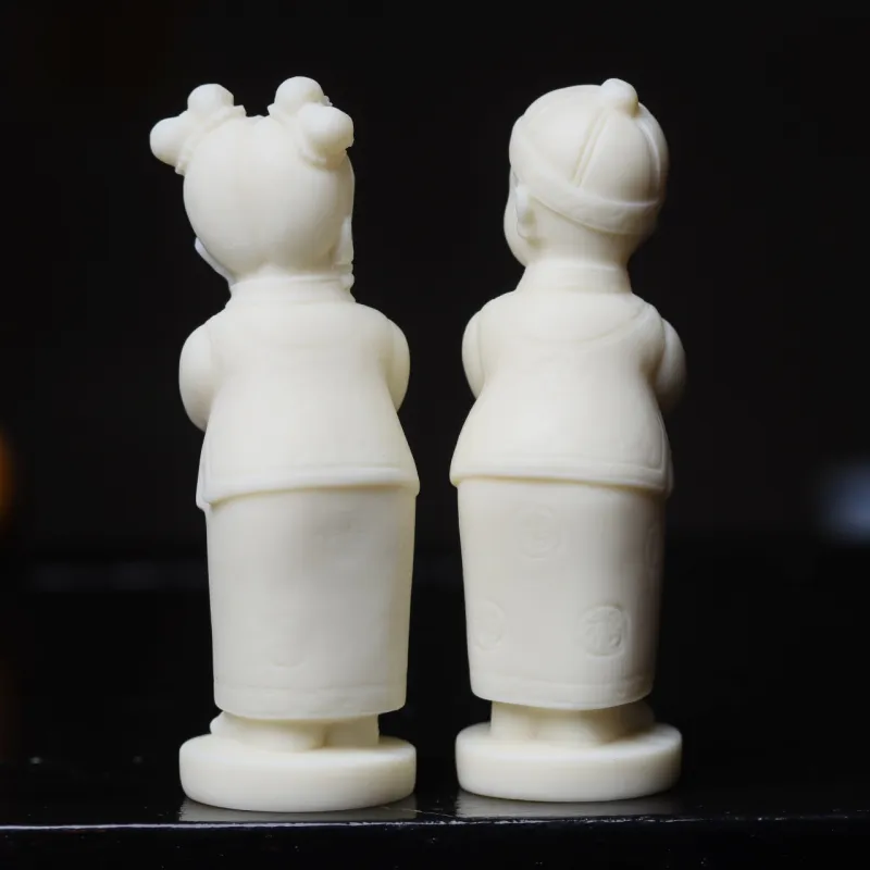 SHUZHUO Ivory Nut Ornaments Unisex-8