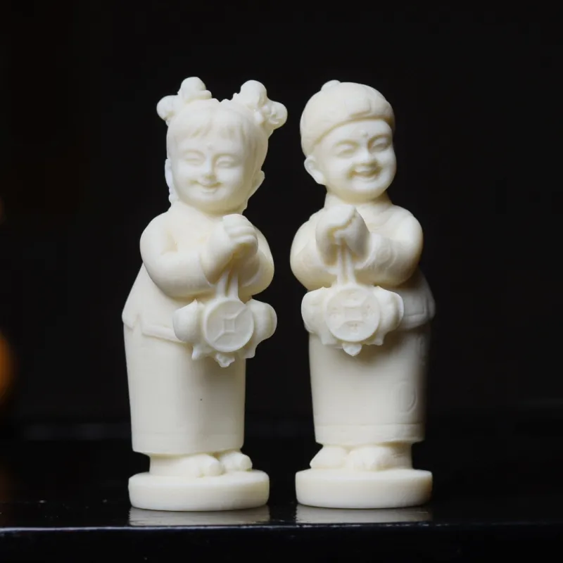 SHUZHUO Ivory Nut Ornaments Unisex-1