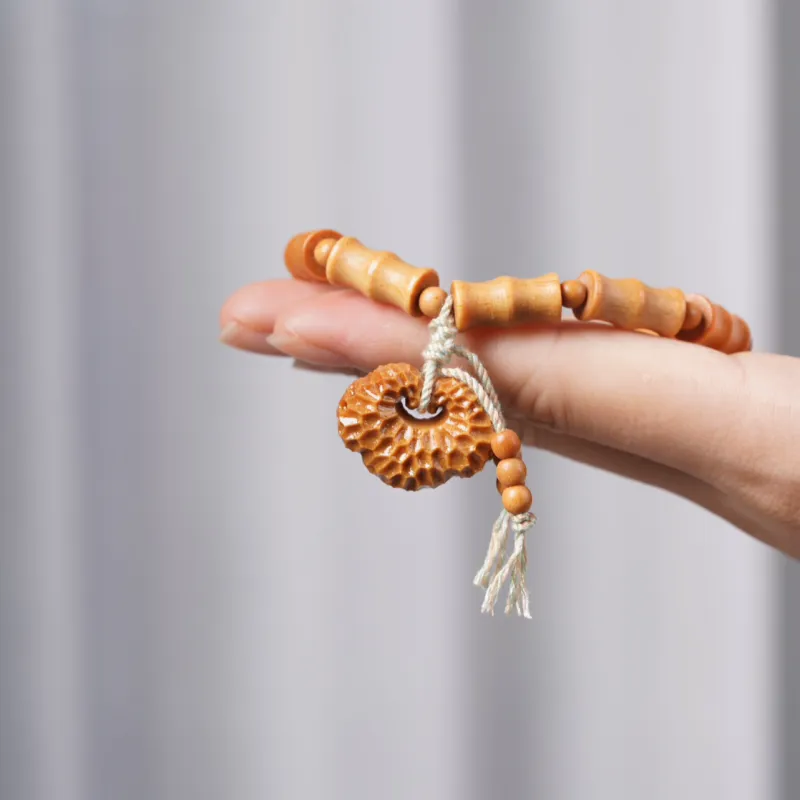 SHUZHUO Barbie Sandalwood Bracelets Unisex-5